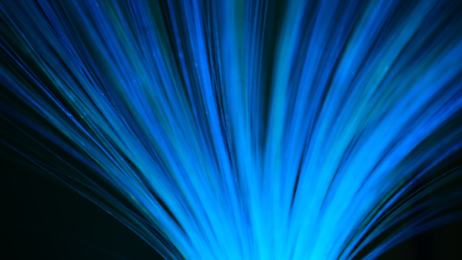 Glowing fiber optic cables